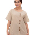 Organic Herbal-Dyed Cotton Top