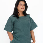 Olive Green Cotton Co-Ord Set