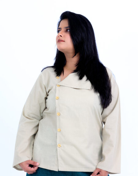 Organic Herbal-Dyed Cotton Shirt – Sustainable, Comfortable, and Timeless