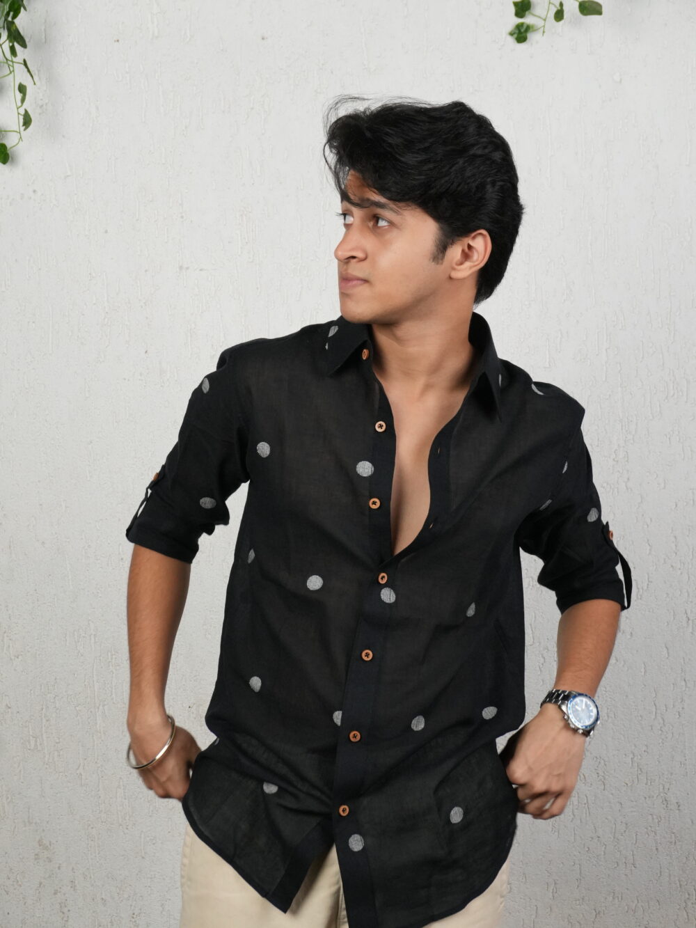 Jamdani handloom shirt - Image 2