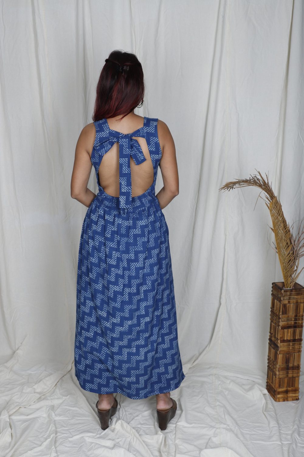 Handloom Open-Backless Kurti - Image 4