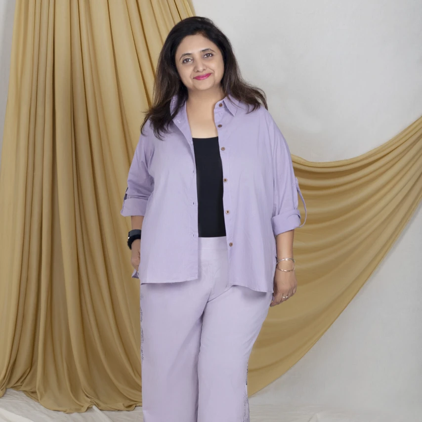 purple coords set priyankara dubai