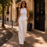 Iva White Linen Co-ord Set
